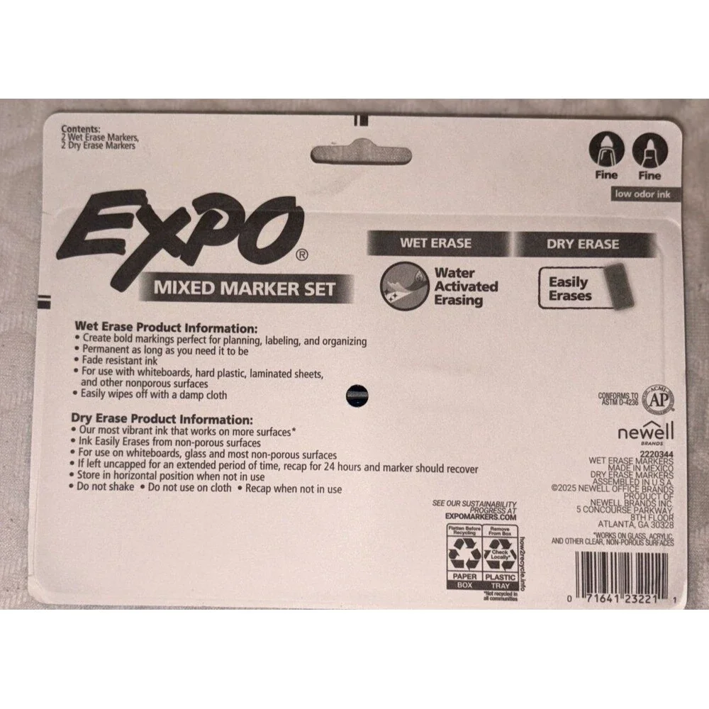 Expo Dry Erase 4‎ pack New in Packaging